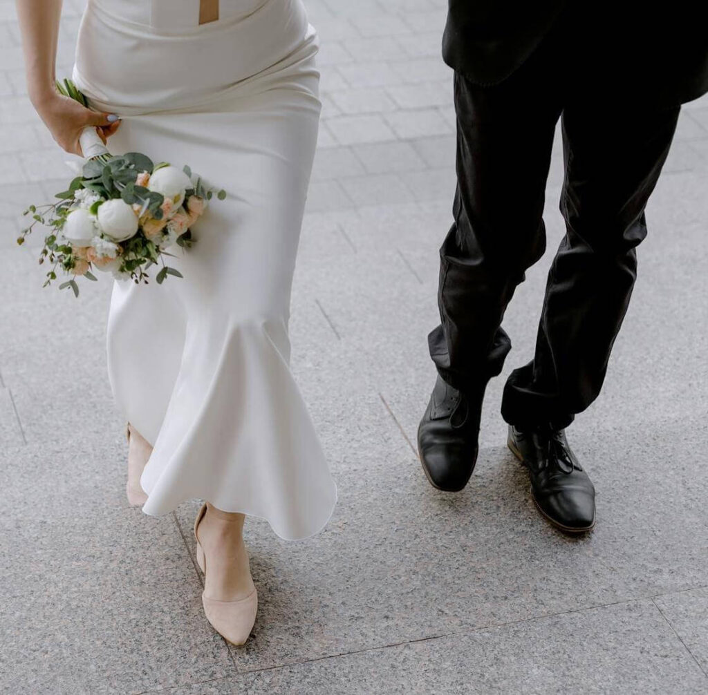 Bride and groom