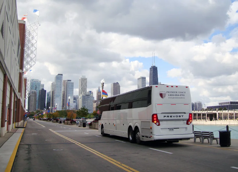 Bus downtown